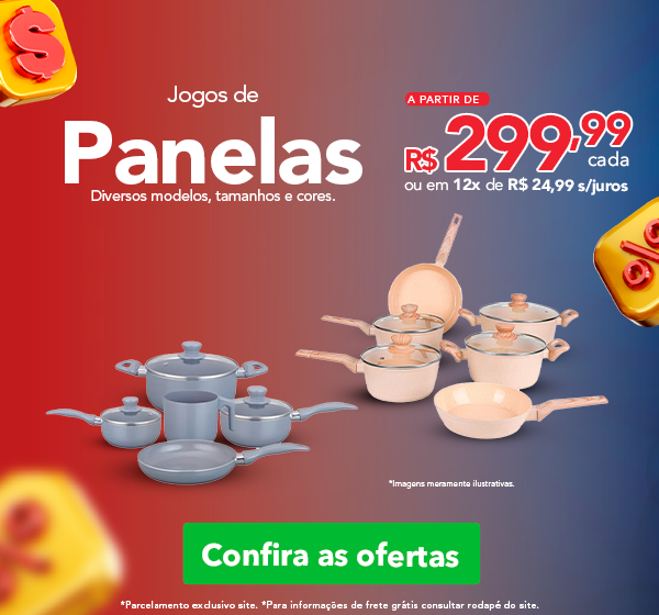 Super Ofertas - Jogos de Panelas
